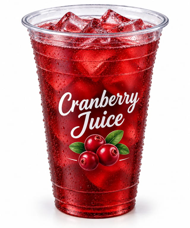 Cranberry Juice.