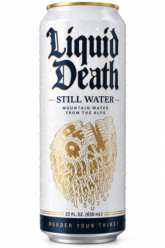 Liquid Death Still Water.