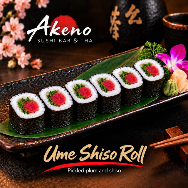 Ume Shiso Roll.