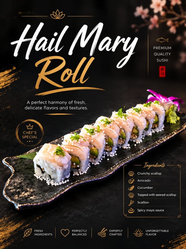 Hail Mary Roll.