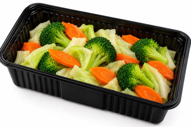 Steamed Veggies.
