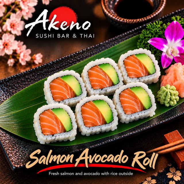 Salmon Avocado Roll**.