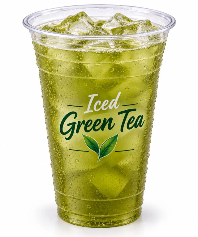 Iced Green Tea.