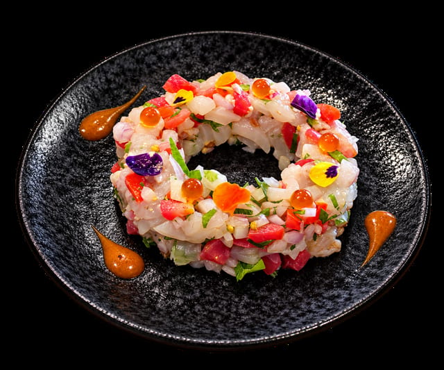 White Fish Ceviche.