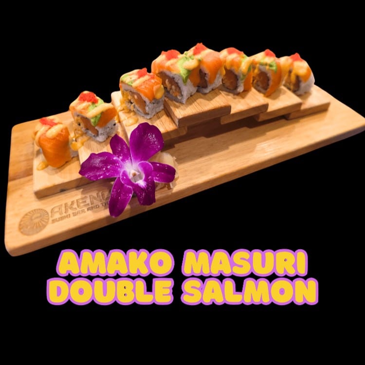 Double Salmon Roll.