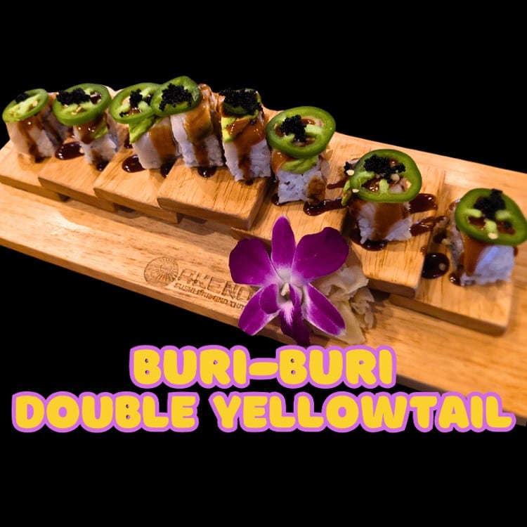 Double Yellowtail Roll.