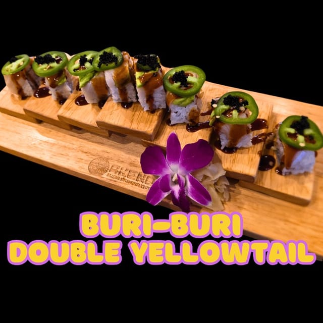 Double Yellowtail Roll.