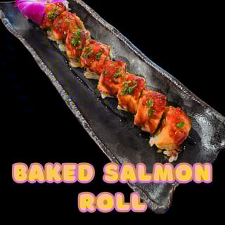 Baked Salmon Roll