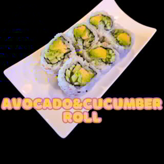 Avocado & Cucumber Roll