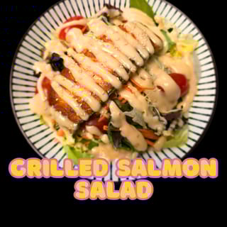 Grilled Salmon Salad