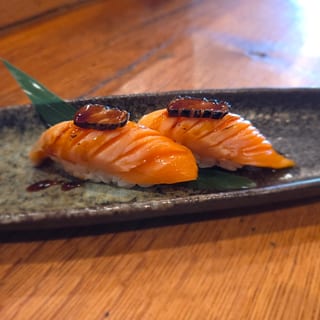 Smoked Salmon Foe Gras**