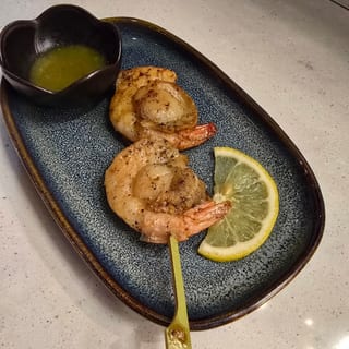 Ebi Hotate (1 skewer)