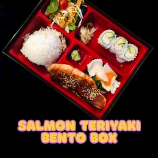 SalmonTeriyaki Bento