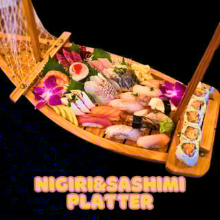Premium Nigiri & Sashimi Platter